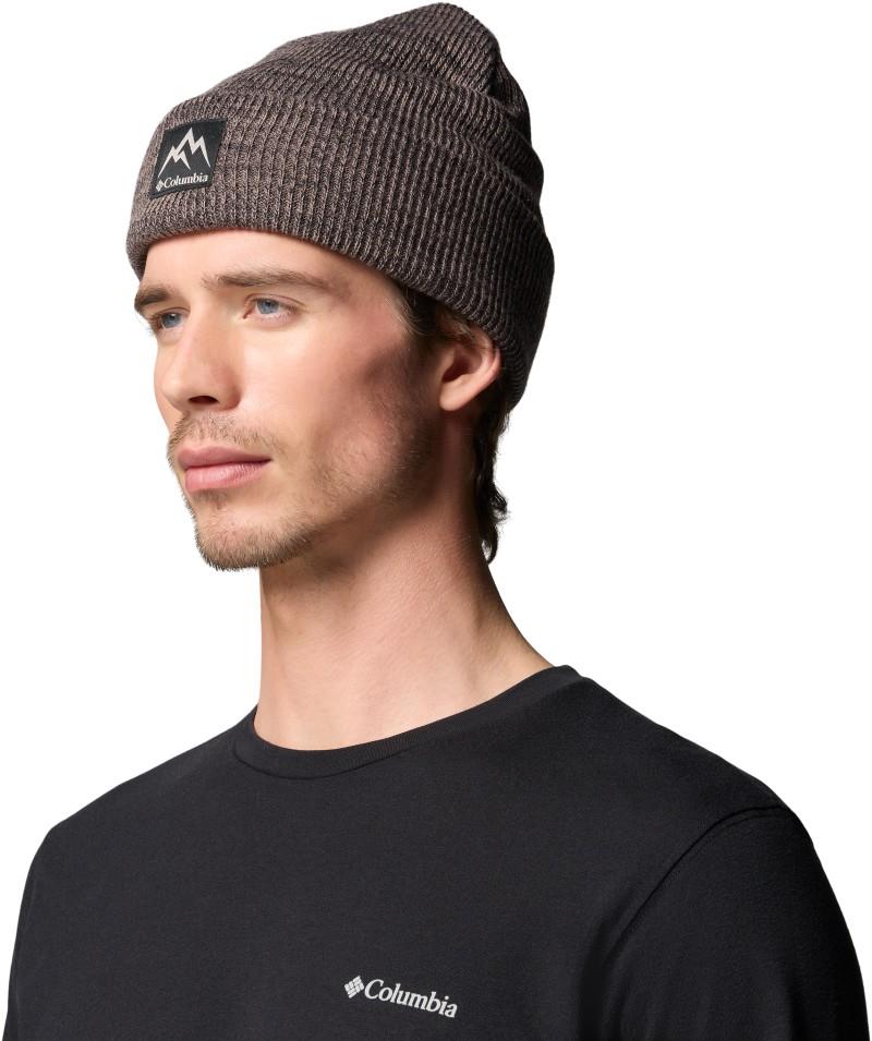 Whirlibird Cuffed Beanie - iron / black marled 1