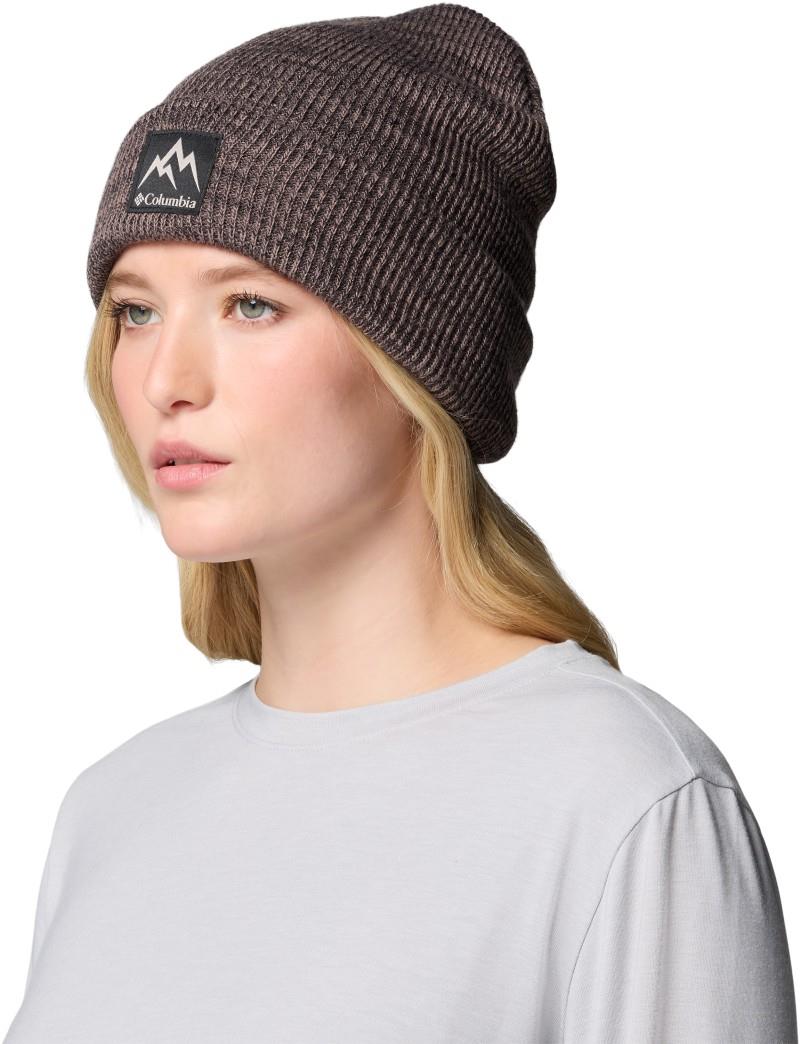 Whirlibird Cuffed Beanie - iron / black marled 1