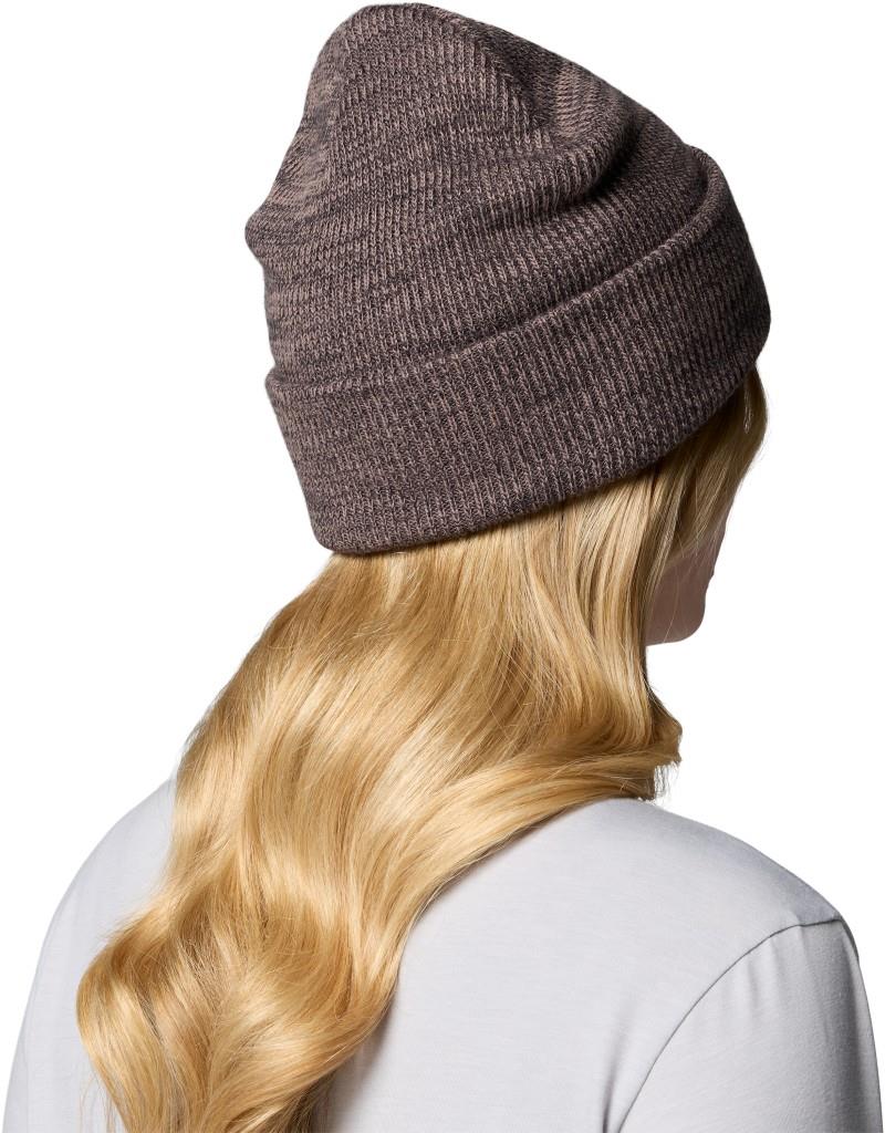 Whirlibird Cuffed Beanie - iron / black marled 1