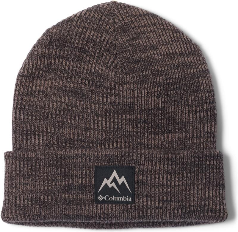 Whirlibird Cuffed Beanie - iron / black marled 1