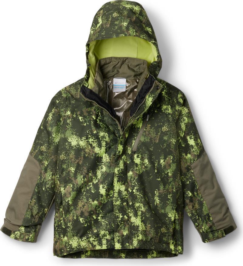 Whirlibird III Interchange Jacket - Youth Boys - Stone Green Timberwild / Stone Green 1