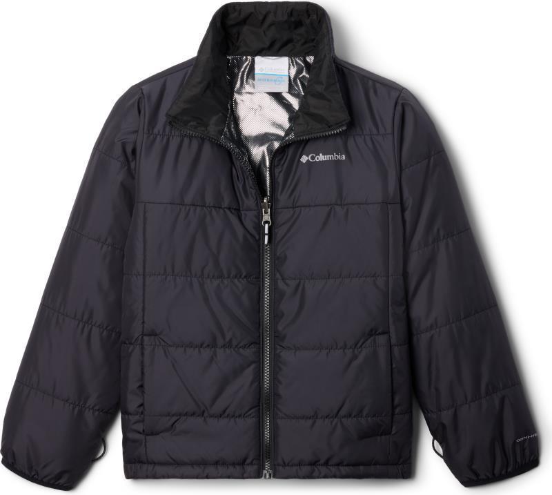 Whirlibird III Interchange Jacket - Youth Boys - White Windblown / Black 6