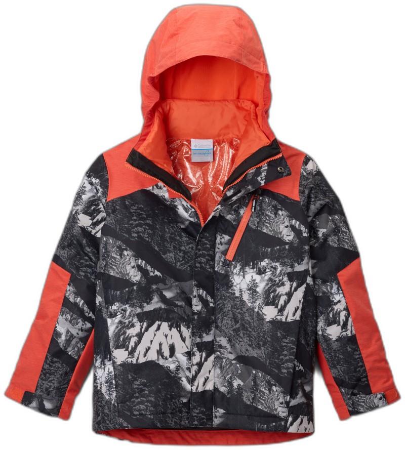 Whirlibird III Interchange Jacket - Youth Boys - black cascades / zing 1