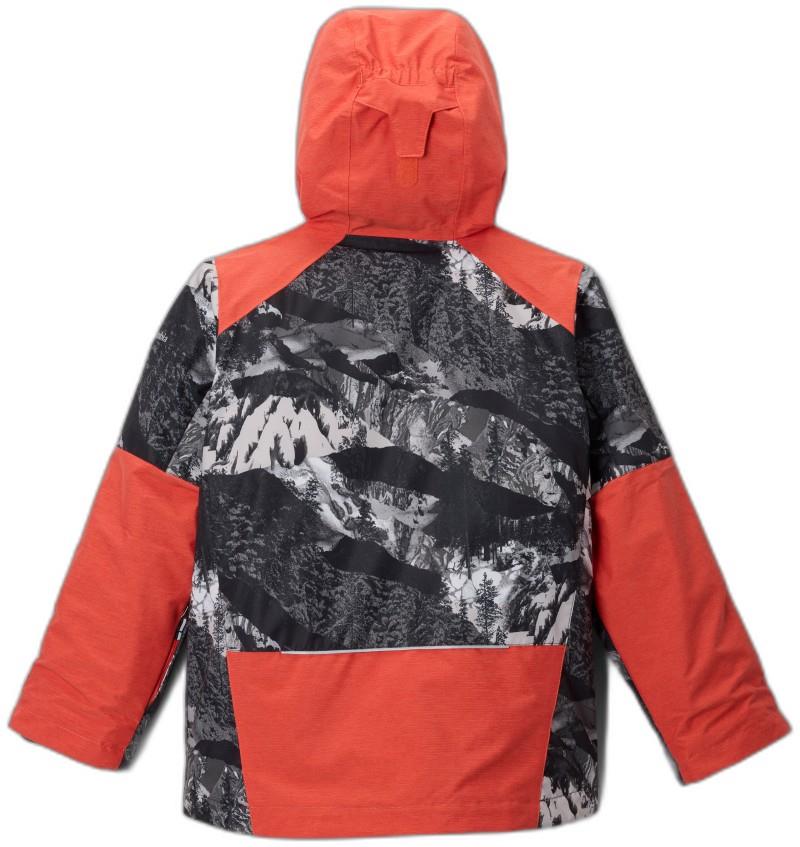 Whirlibird III Interchange Jacket - Youth Boys - black cascades / zing 1