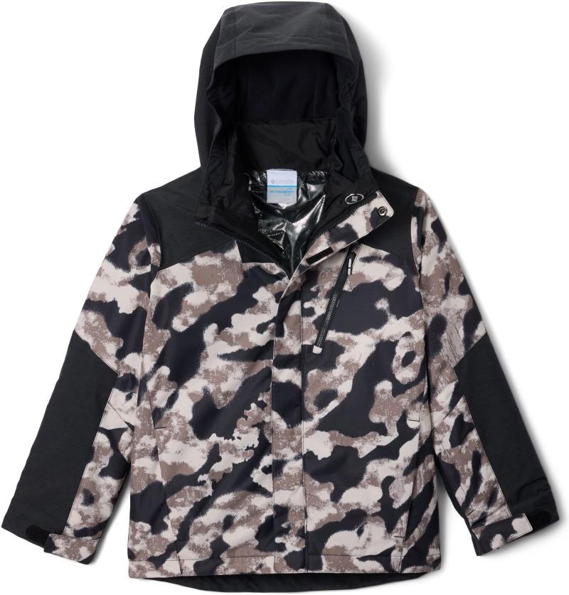 Whirlibird III Interchange Jacket - Youth Boys - flint grey wild imprints / black 1