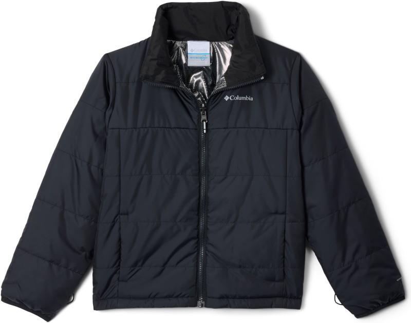 Whirlibird III Interchange Jacket - Youth Boys - flint grey wild imprints / black 1