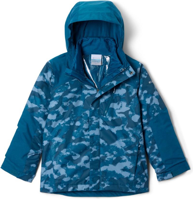 Whirlibird III Interchange Jacket - Youth Boys - phoenix blue wild imprints / phoenix blue 1