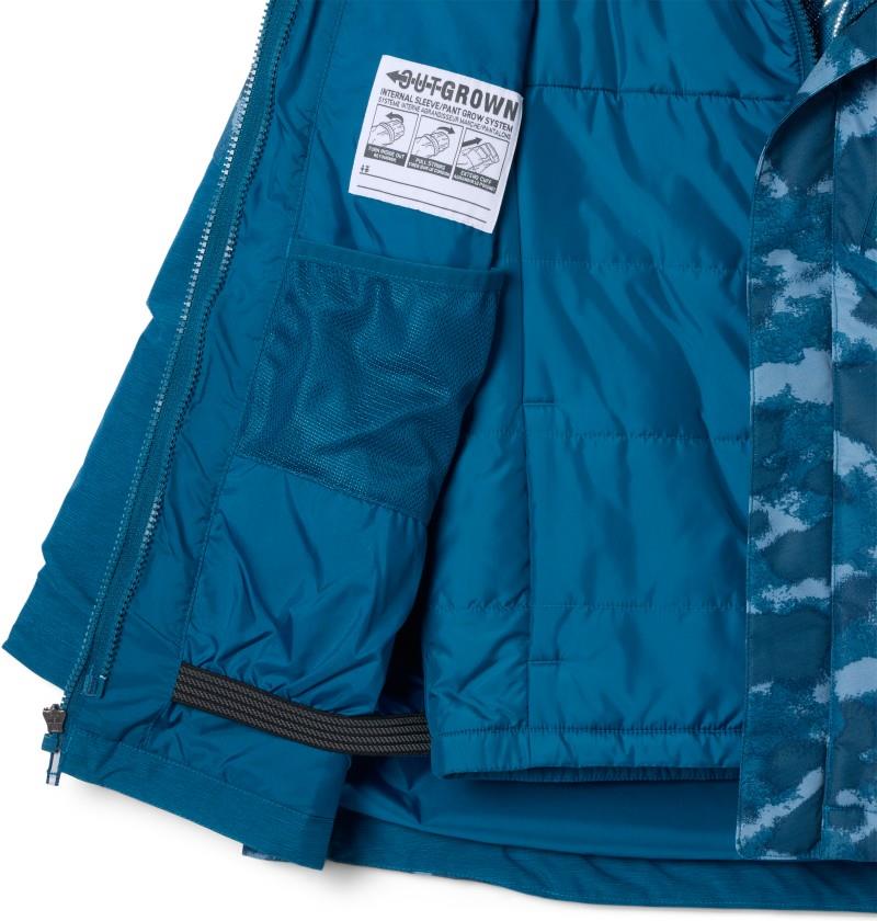 Whirlibird III Interchange Jacket - Youth Boys - phoenix blue wild imprints / phoenix blue 1