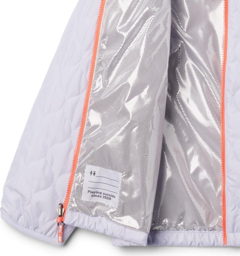 Whirlibird III Interchange Jacket - Youth Girls - Snowdrift Windblown / Snowdrift 4