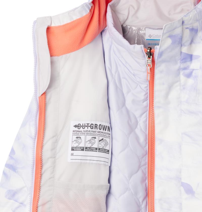Whirlibird III Interchange Jacket - Youth Girls - Snowdrift Windblown / Snowdrift 5