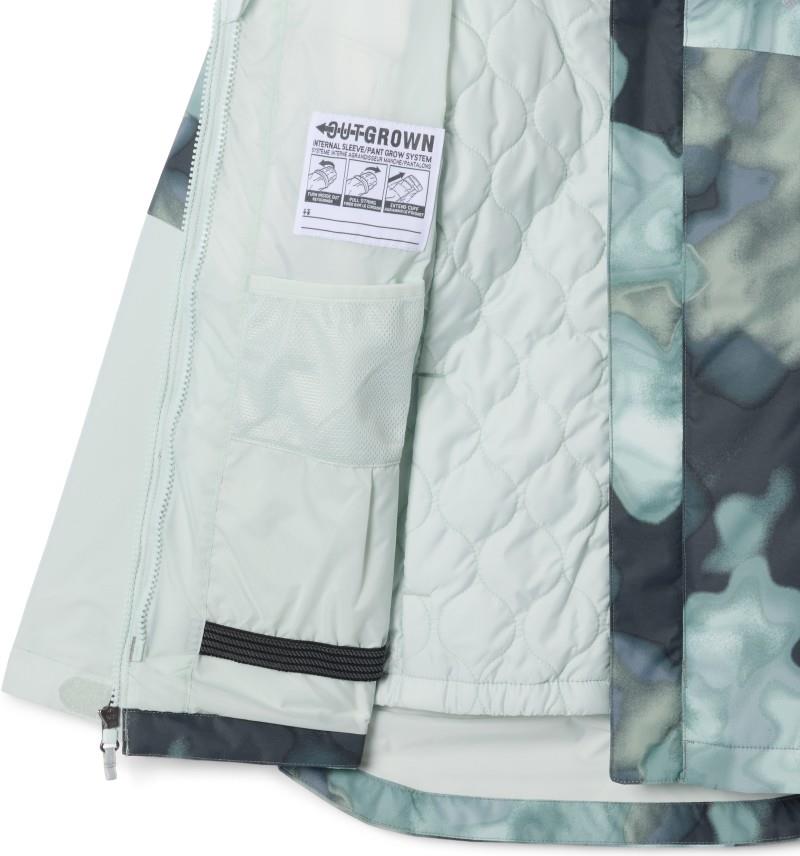 Whirlibird III Interchange Jacket - Youth Girls - sedona sage dye flower / tea light 1