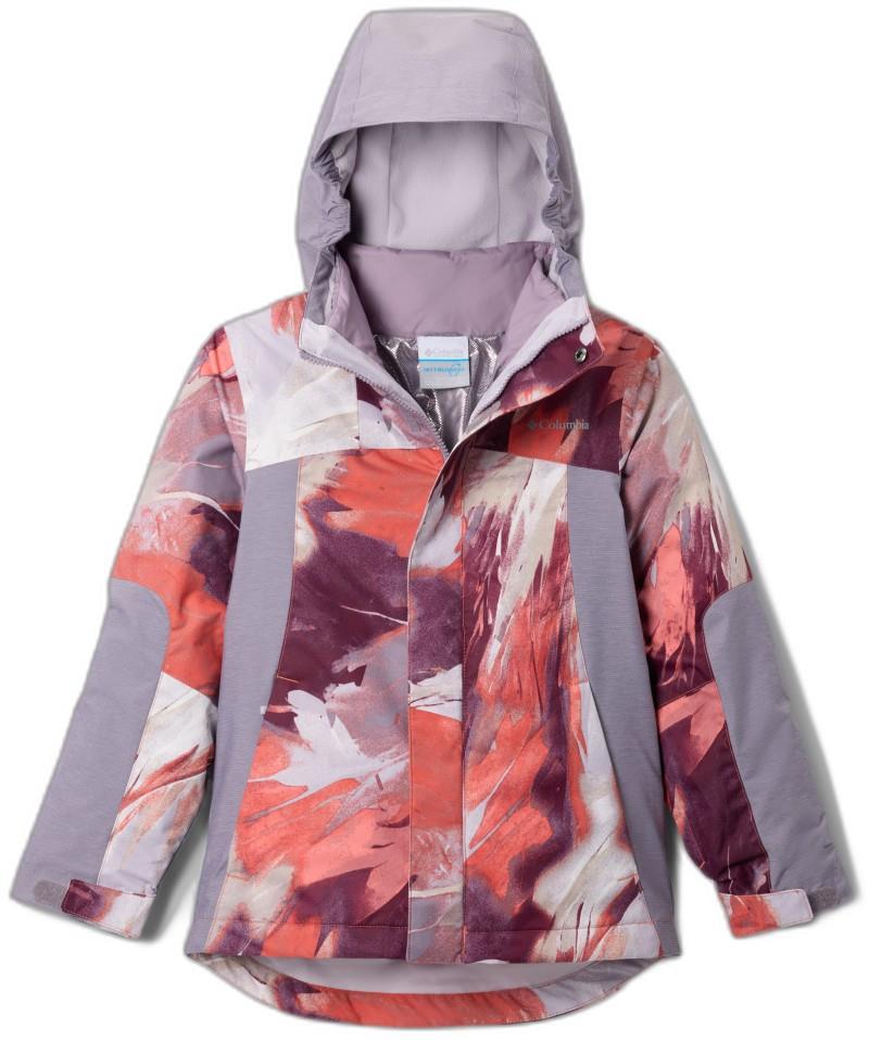 Whirlibird III Interchange Jacket - Youth Girls - zing snowflight / shale purple 1