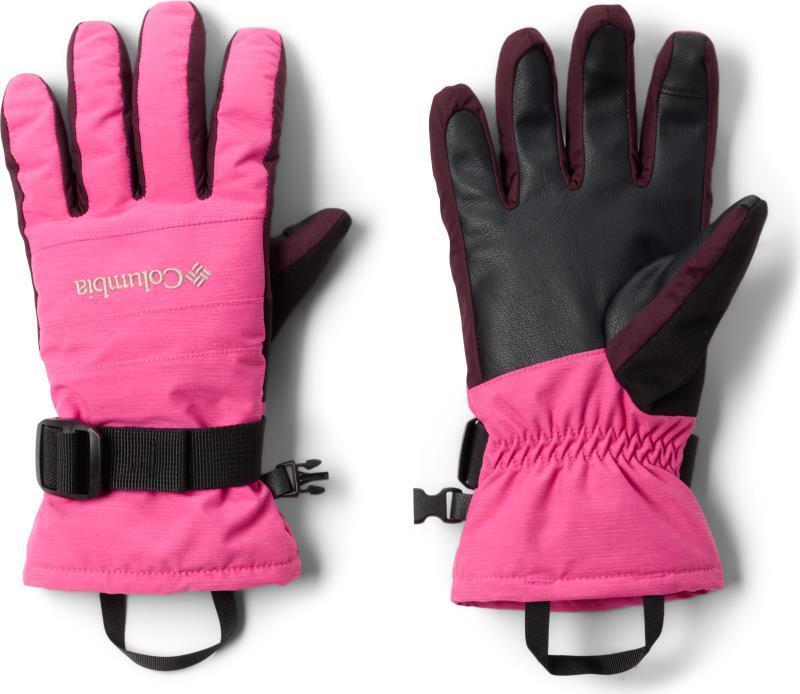 Whirlibird III Printed Gloves - Youth - Pink Ice Melange 1