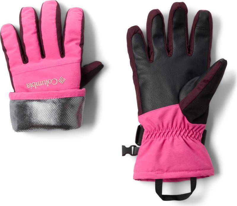 Whirlibird III Printed Gloves - Youth - Pink Ice Melange 2