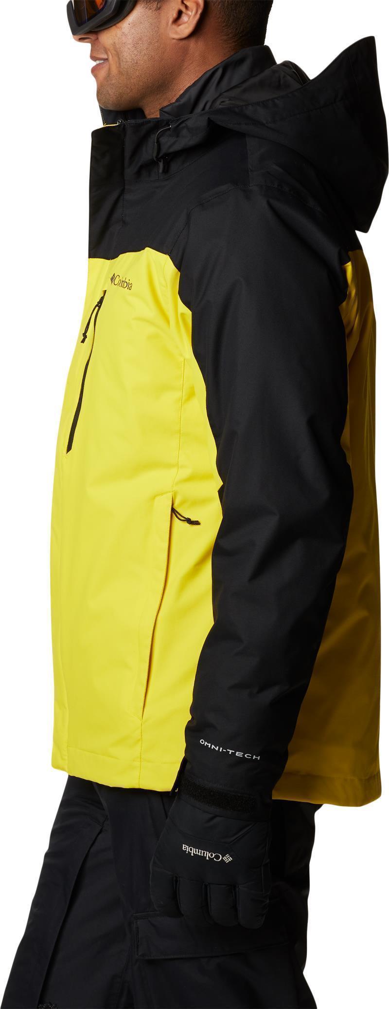 Whirlibird IV Interchange Jacket - Mens - Laser Lemon / Black 4