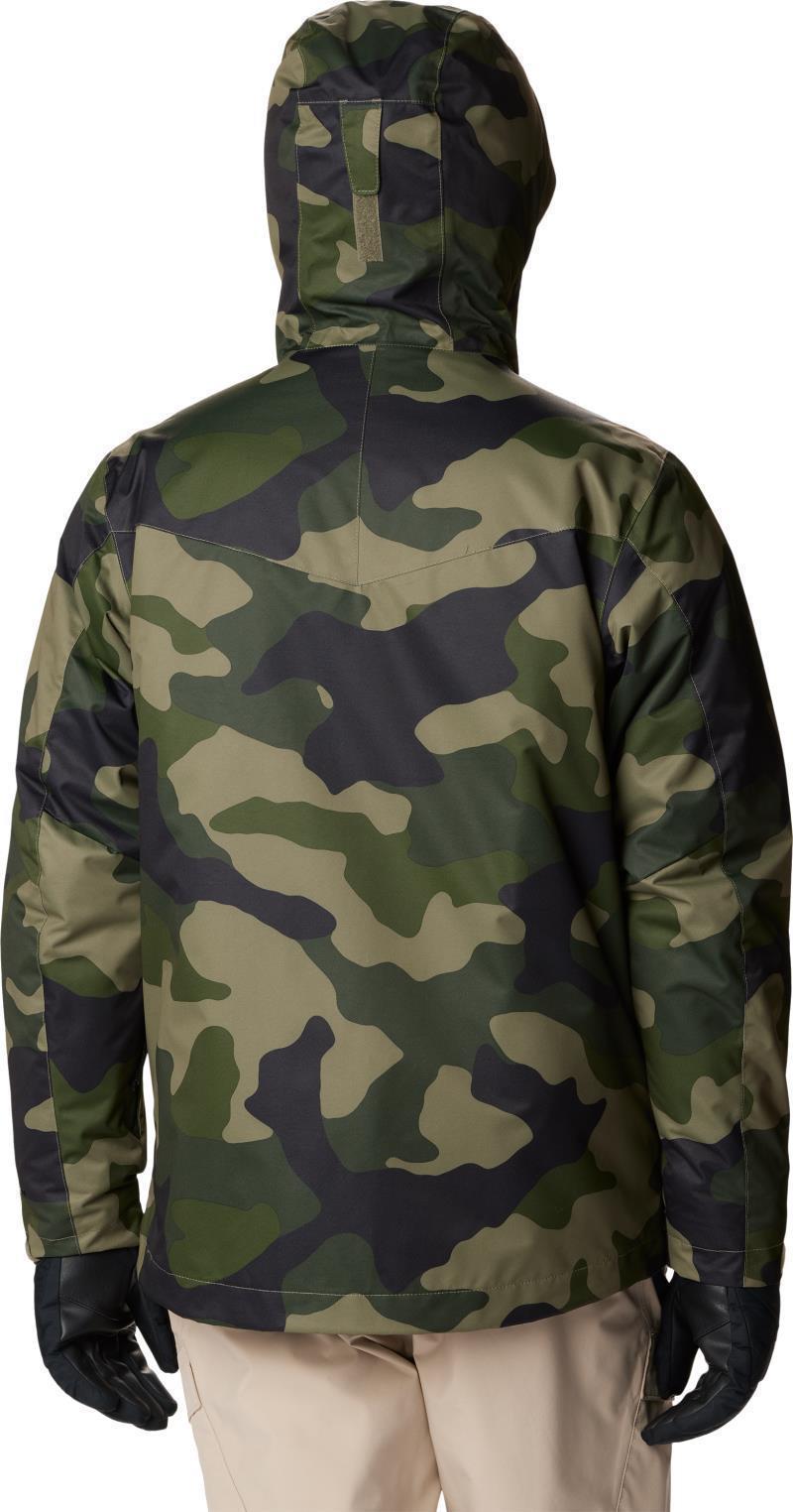 Whirlibird IV Interchange Jacket - Mens - Stone Green Mod Camo Print 2