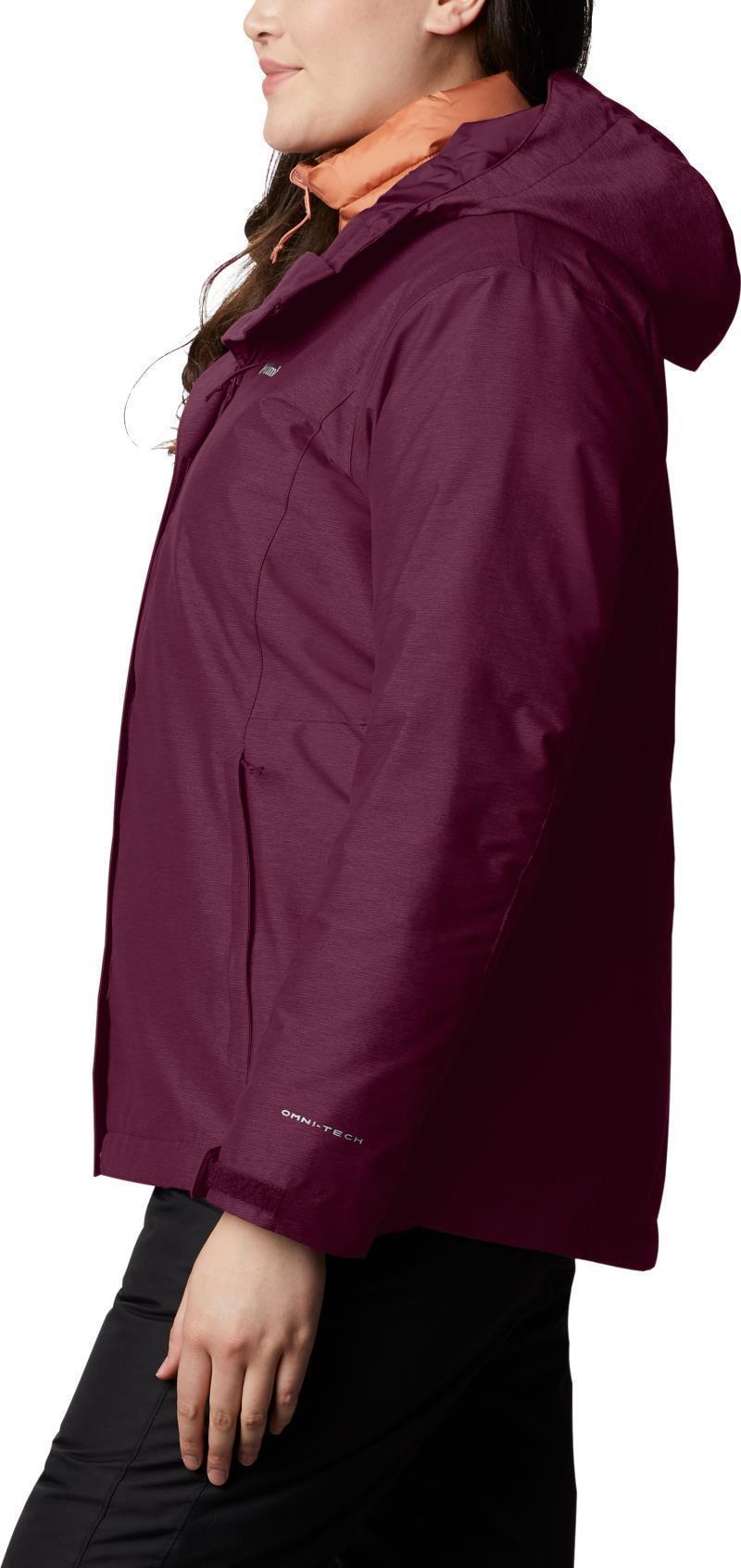 Whirlibird IV Interchange Jacket - Plus - Womens - Marionberry Crossdye 3