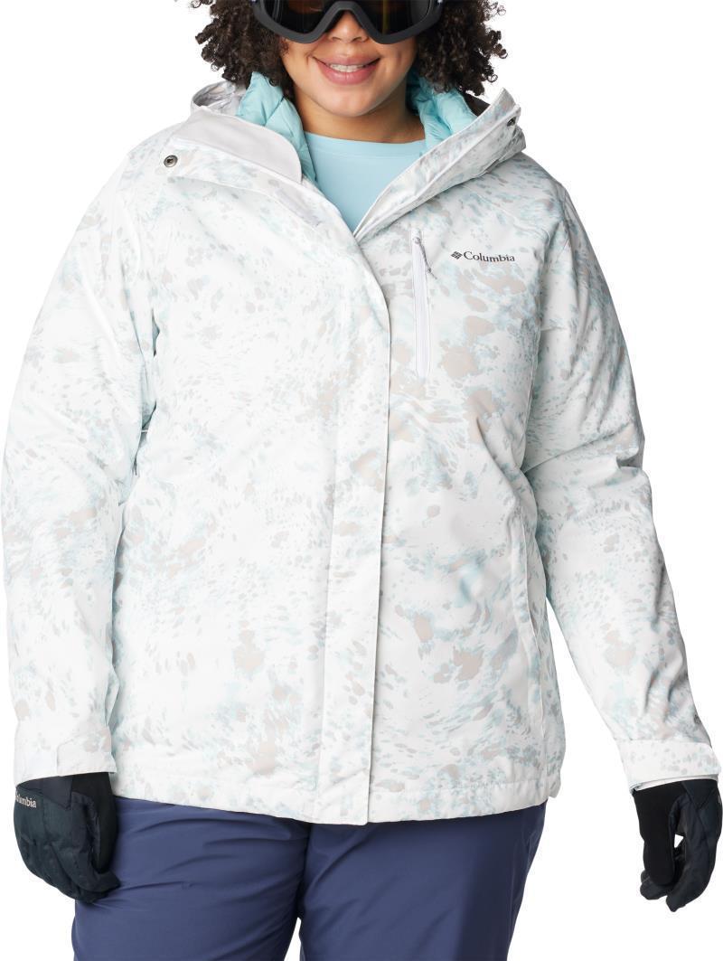 Whirlibird IV Interchange Jacket - Plus - Womens - White Flurries Print 1