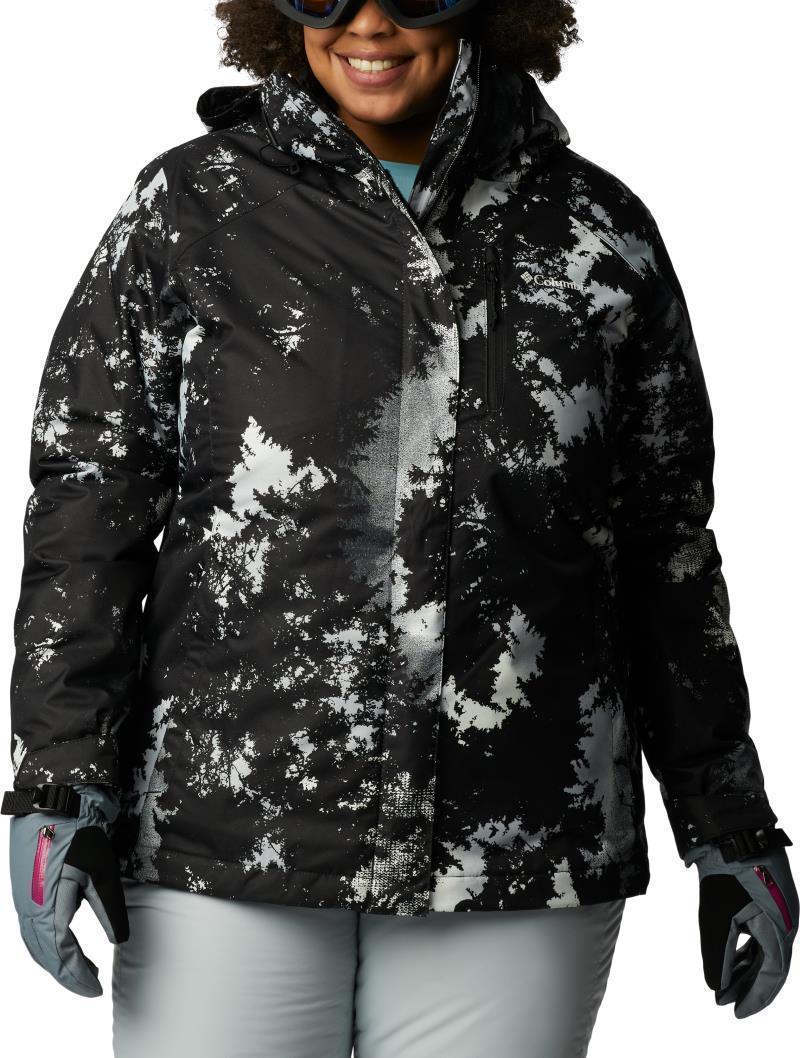 Whirlibird IV Interchange Jacket - Plus - Womens - White Lookup Print 1