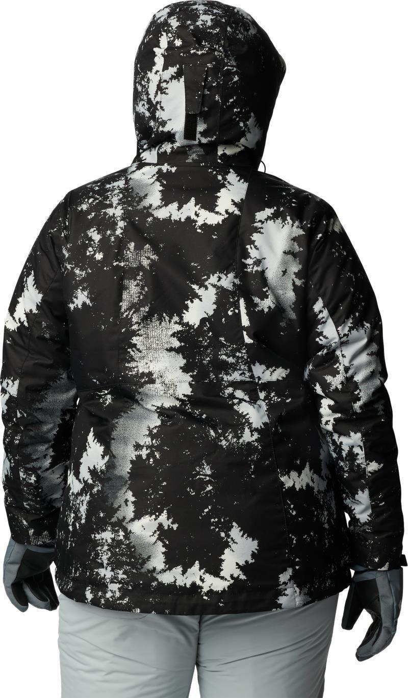 Whirlibird IV Interchange Jacket - Plus - Womens - White Lookup Print 2