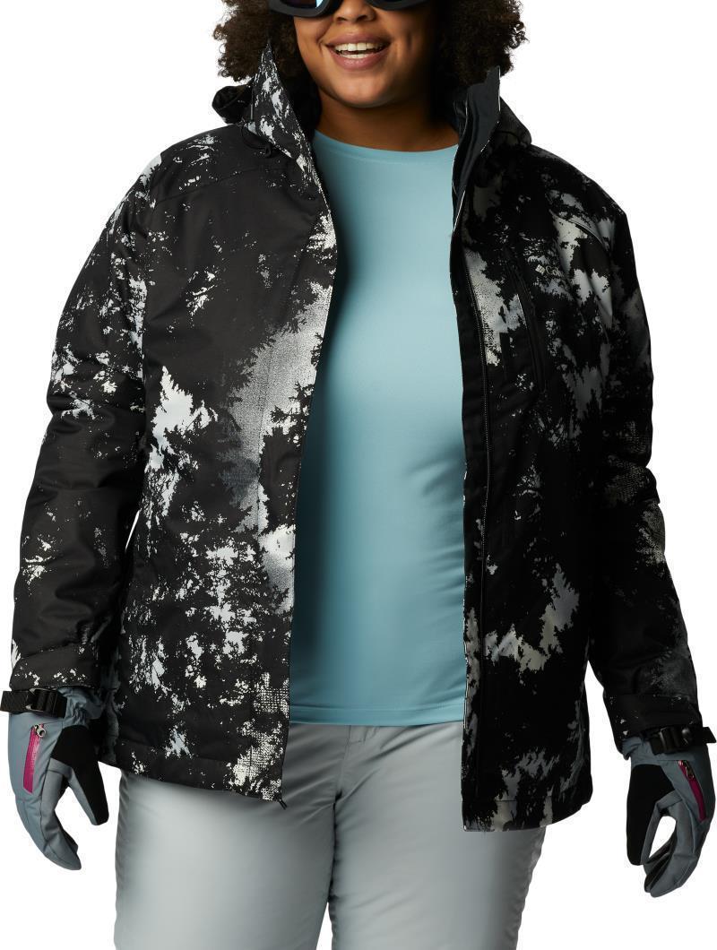 Whirlibird IV Interchange Jacket - Plus - Womens - White Lookup Print 4