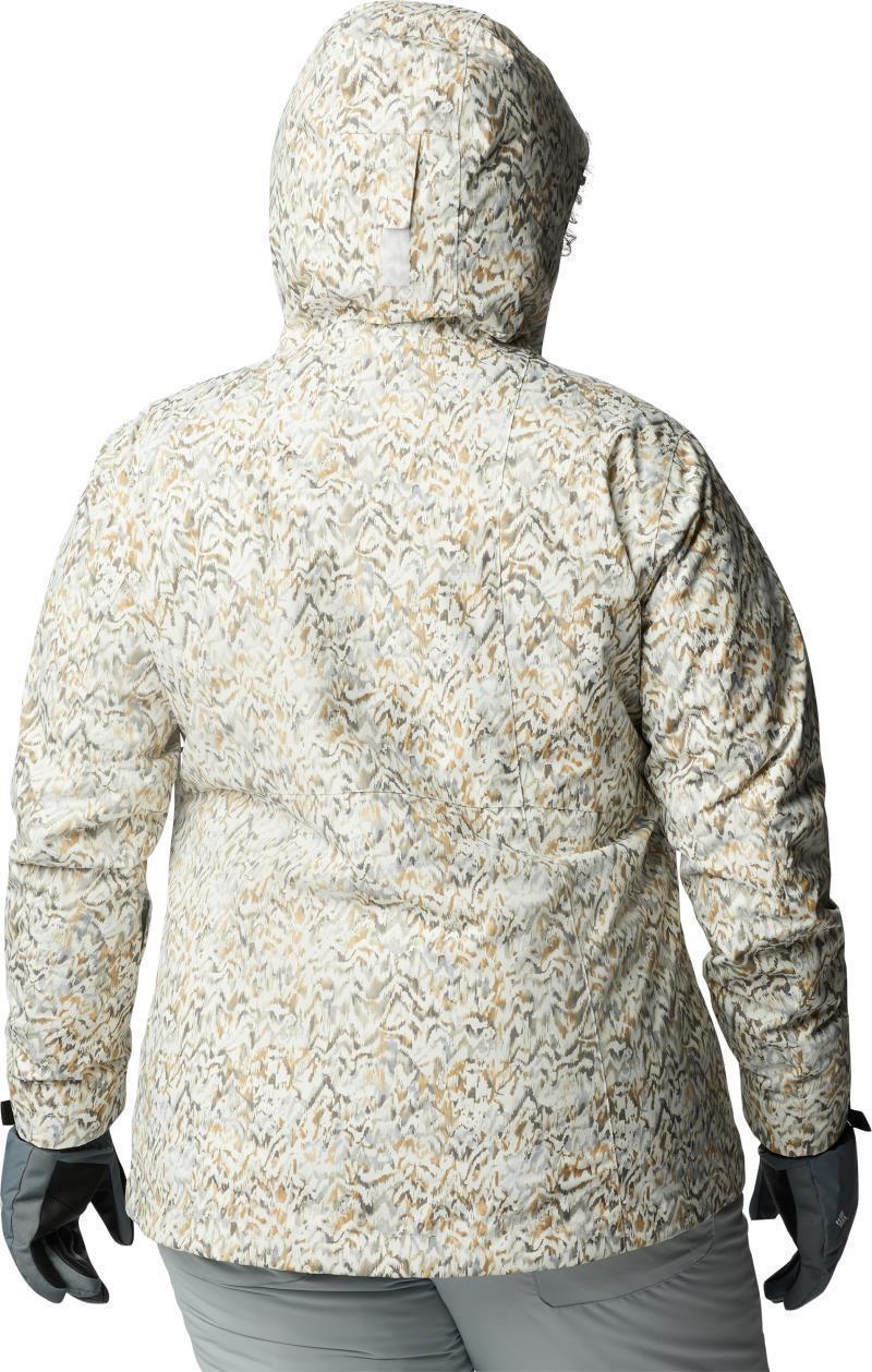Whirlibird IV Interchange Jacket - Plus - Womens - White Terrain Print 2