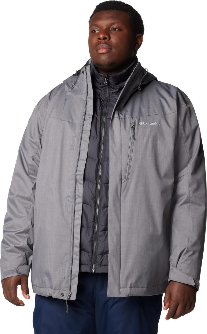 Whirlibird V Interchange Jacket, Extended - Mens - City Grey Melange 4
