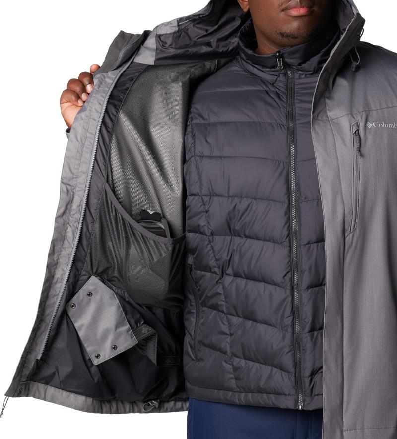 Whirlibird V Interchange Jacket, Extended - Mens - City Grey Melange 5