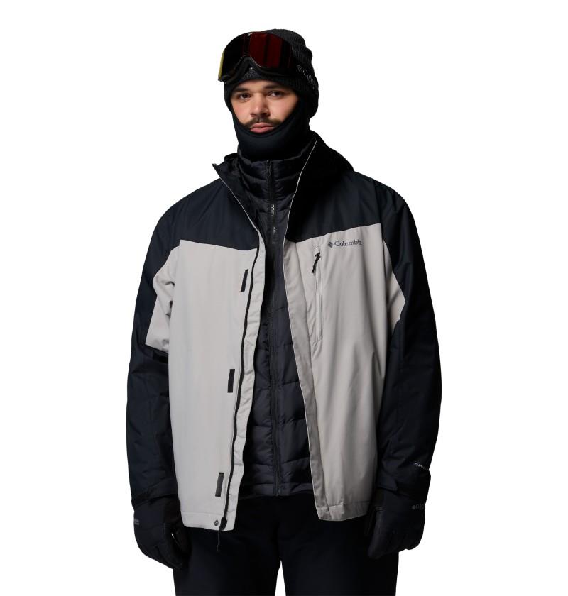Whirlibird V Interchange Jacket, Extended - Mens - flint grey / black 1