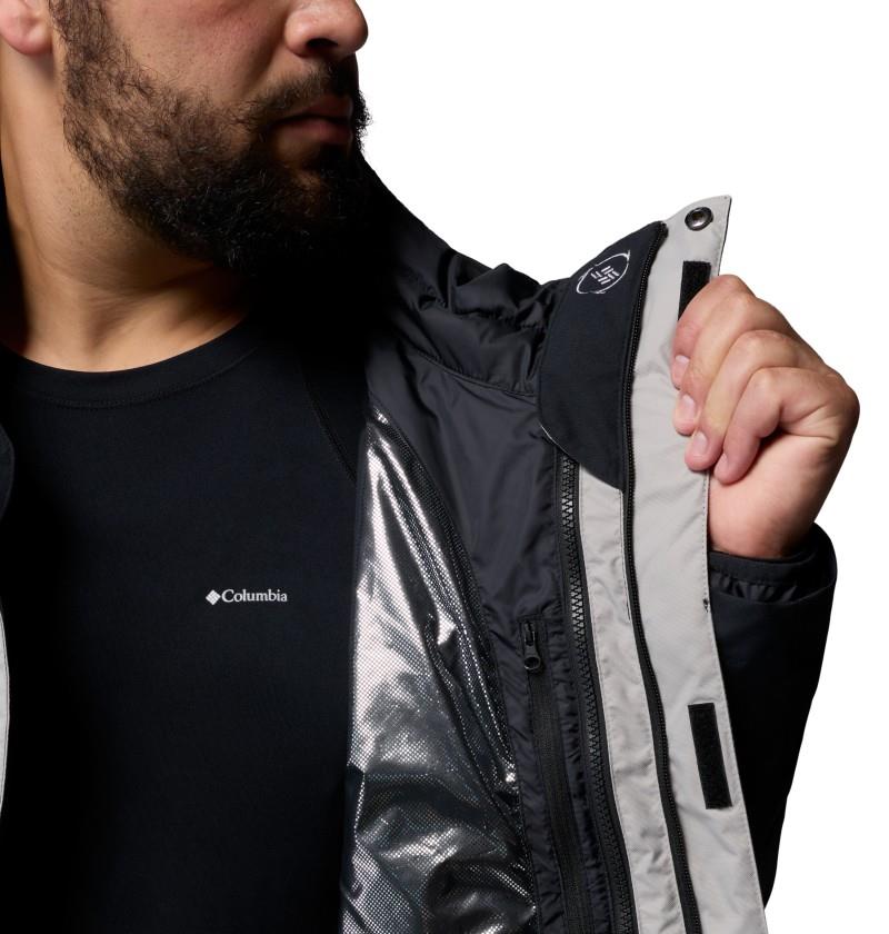 Whirlibird V Interchange Jacket, Extended - Mens - flint grey / black 1