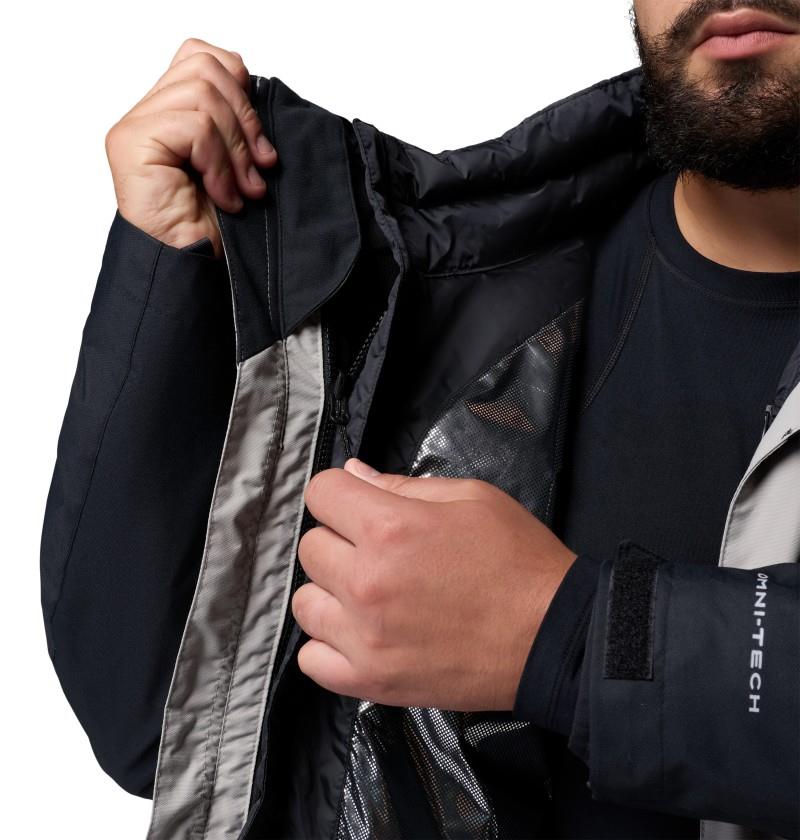 Whirlibird V Interchange Jacket, Extended - Mens - flint grey / black 1