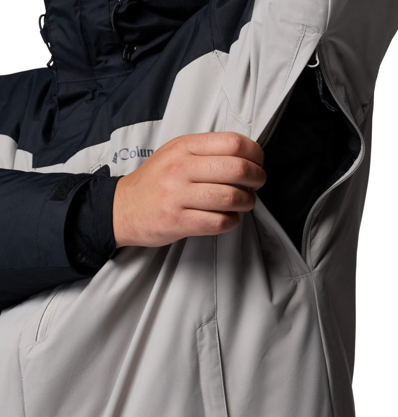 Whirlibird V Interchange Jacket, Extended - Mens - flint grey / black 1