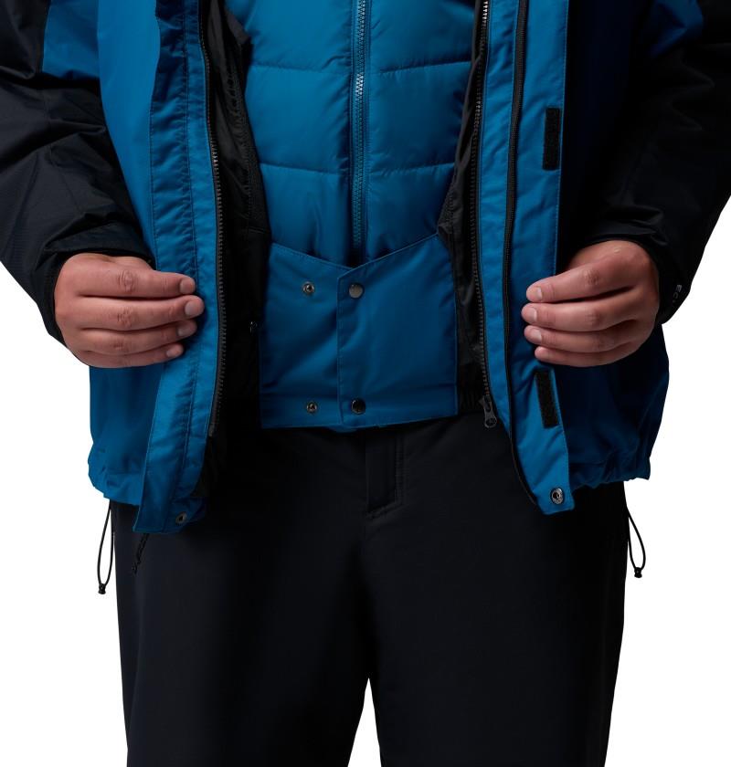 Whirlibird V Interchange Jacket, Extended - Mens - phoenix blue / black 1