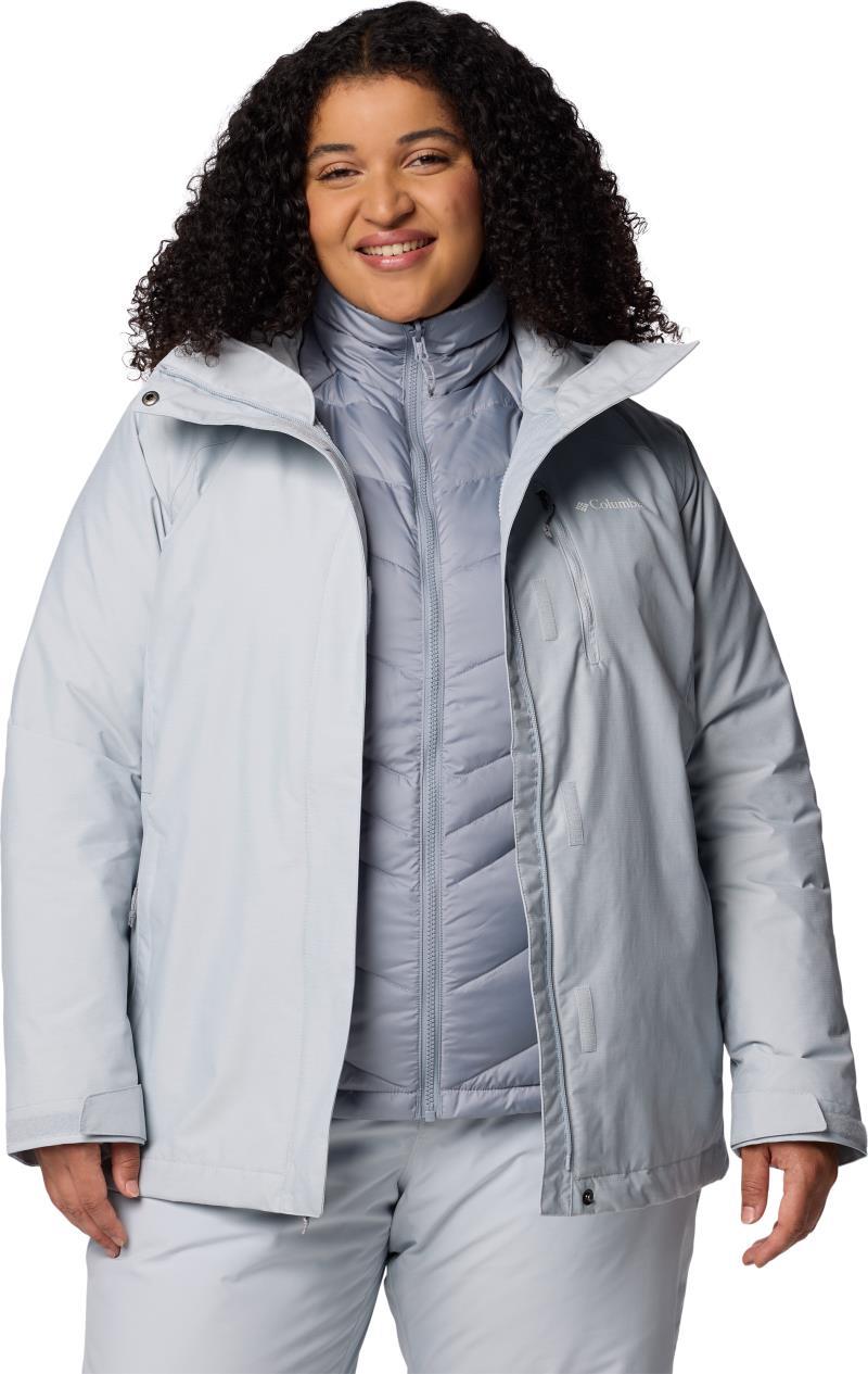 Whirlibird V Interchange Jacket, Extended - Womens - cirrus grey cross dye 1
