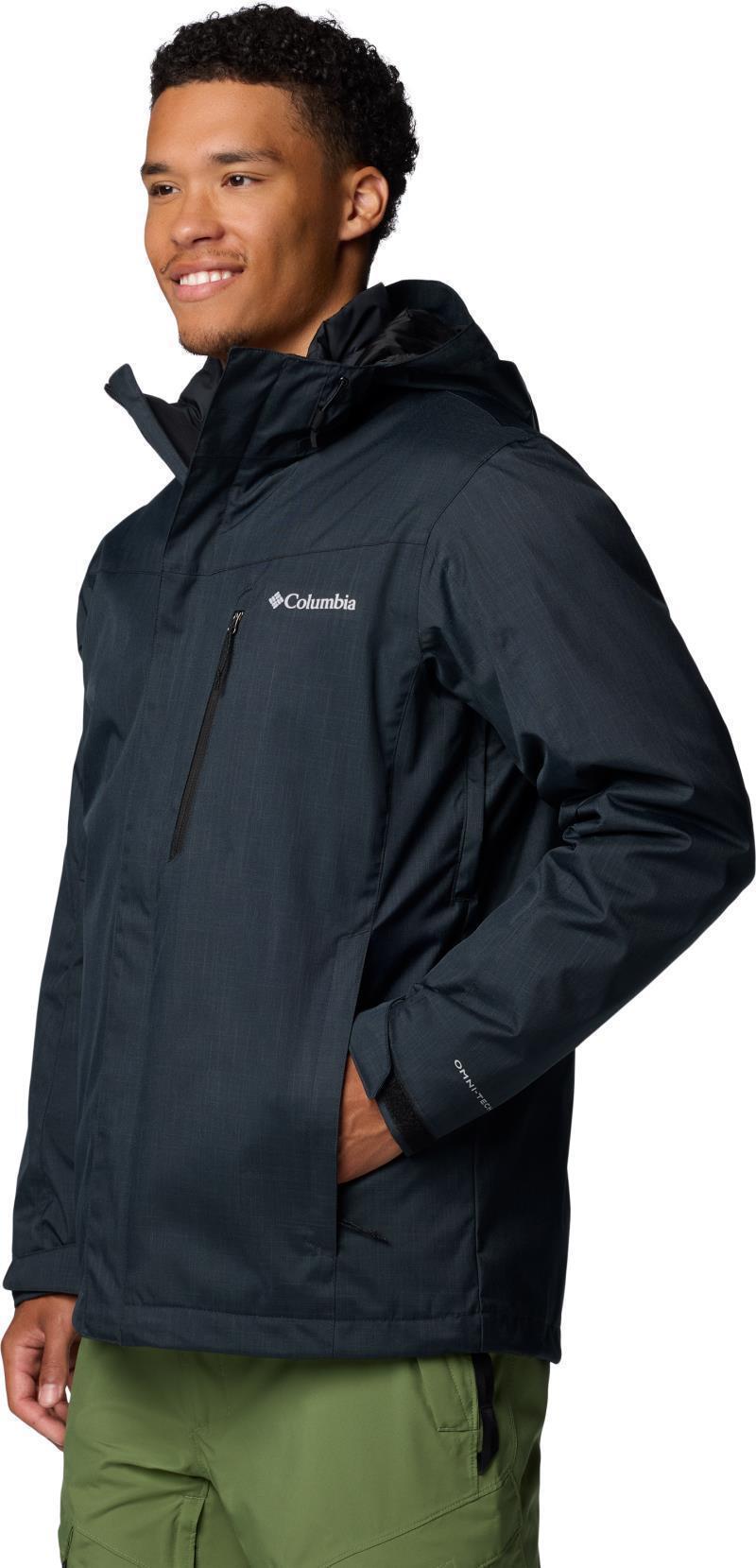 Whirlibird V Interchange Jacket - Mens - black melange 1