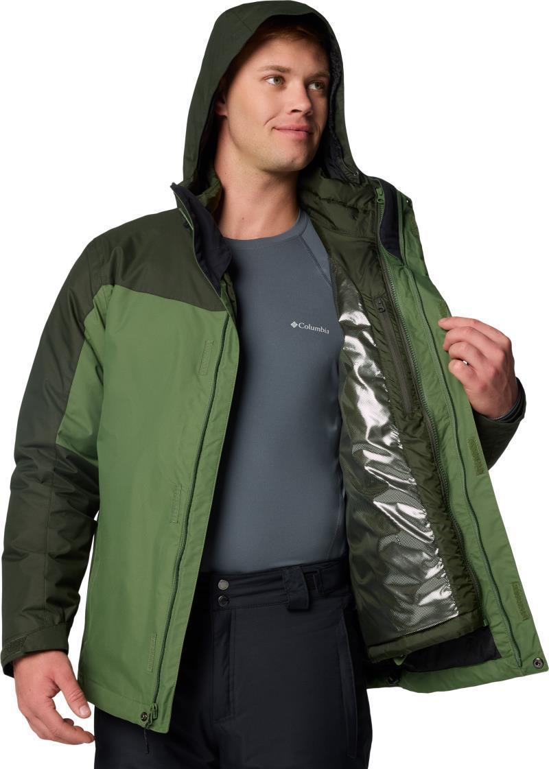Whirlibird V Interchange Jacket - Mens - canteen / greenscape 1