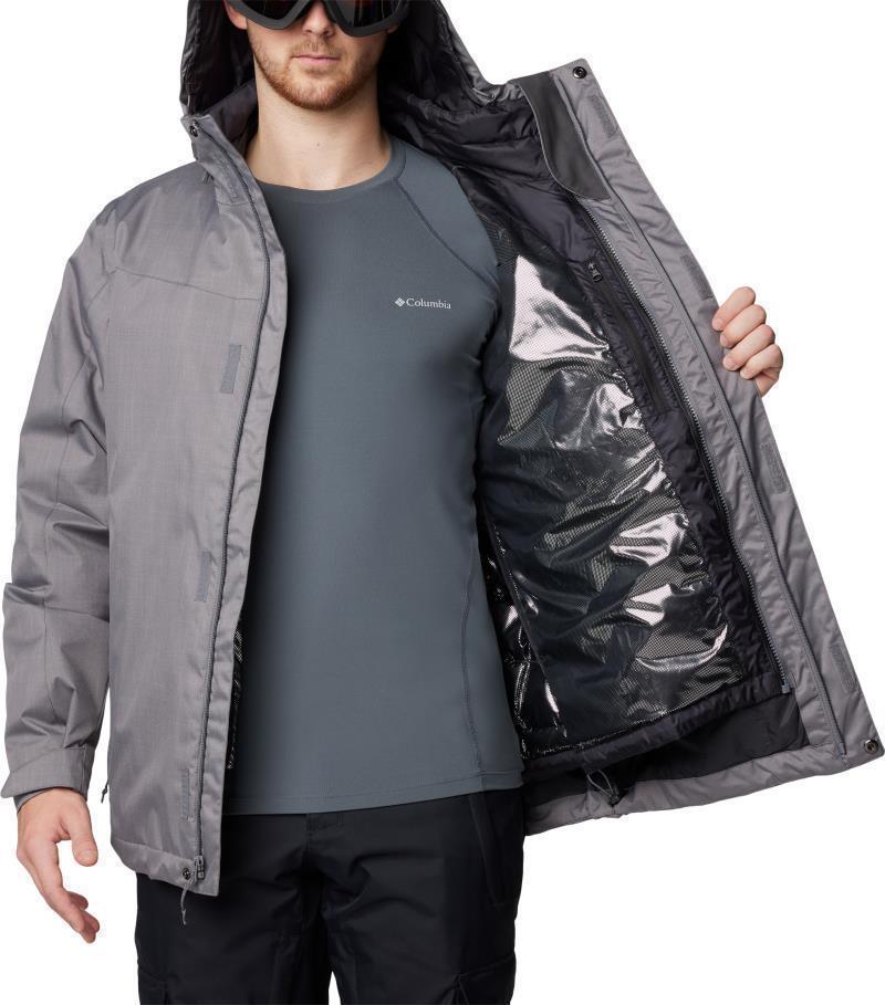 Whirlibird V Interchange Jacket - Mens - city grey melange 1