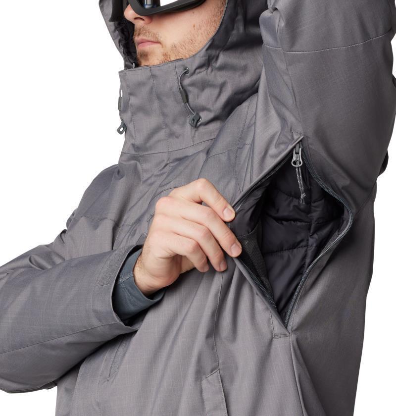 Whirlibird V Interchange Jacket - Mens - city grey melange 1