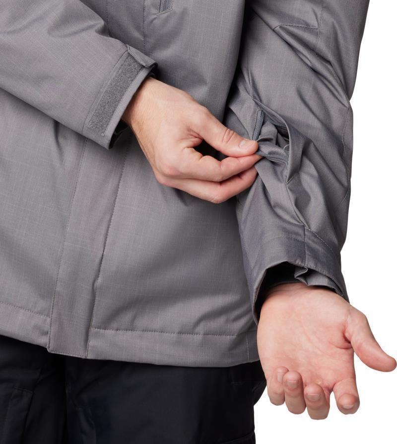 Whirlibird V Interchange Jacket - Mens - city grey melange 1