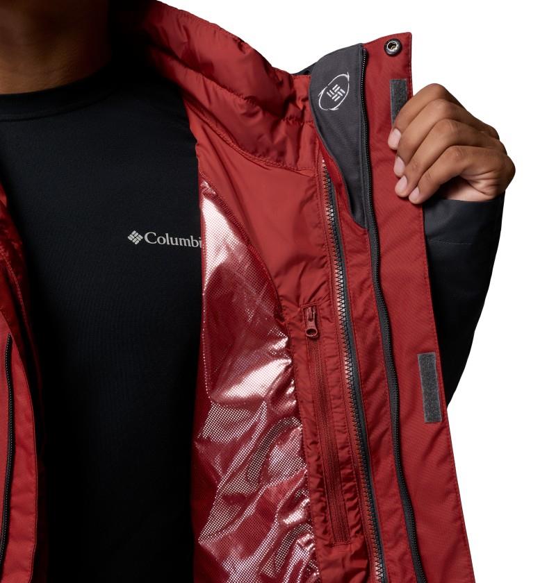Whirlibird V Interchange Jacket - Mens - red oxide / shark 1