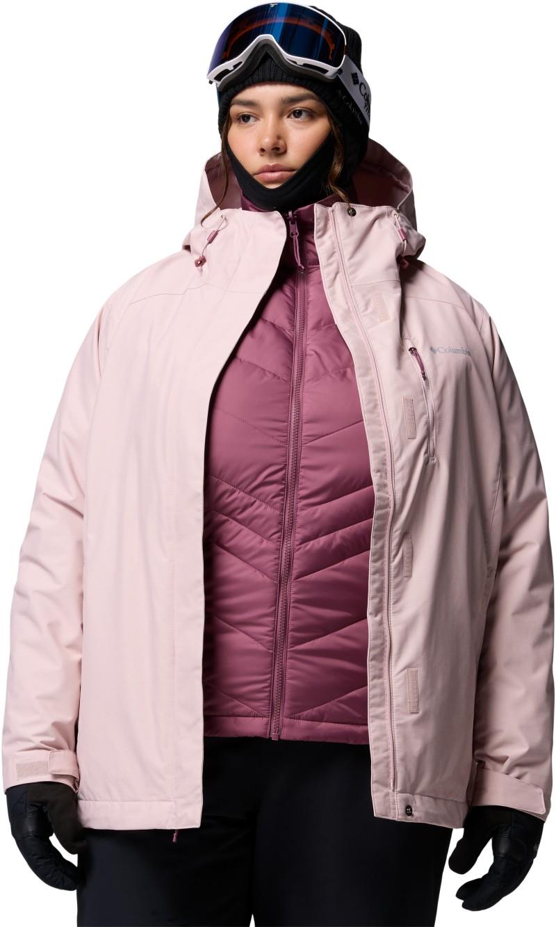 Whirlibird V Interchange Jacket - Womens - mineral pink cross dye 1