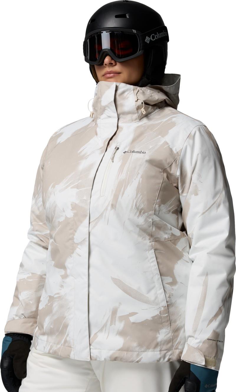 Whirlibird V Printed Interchange Jacket, Extended - Womens - dark stone snowflight 1