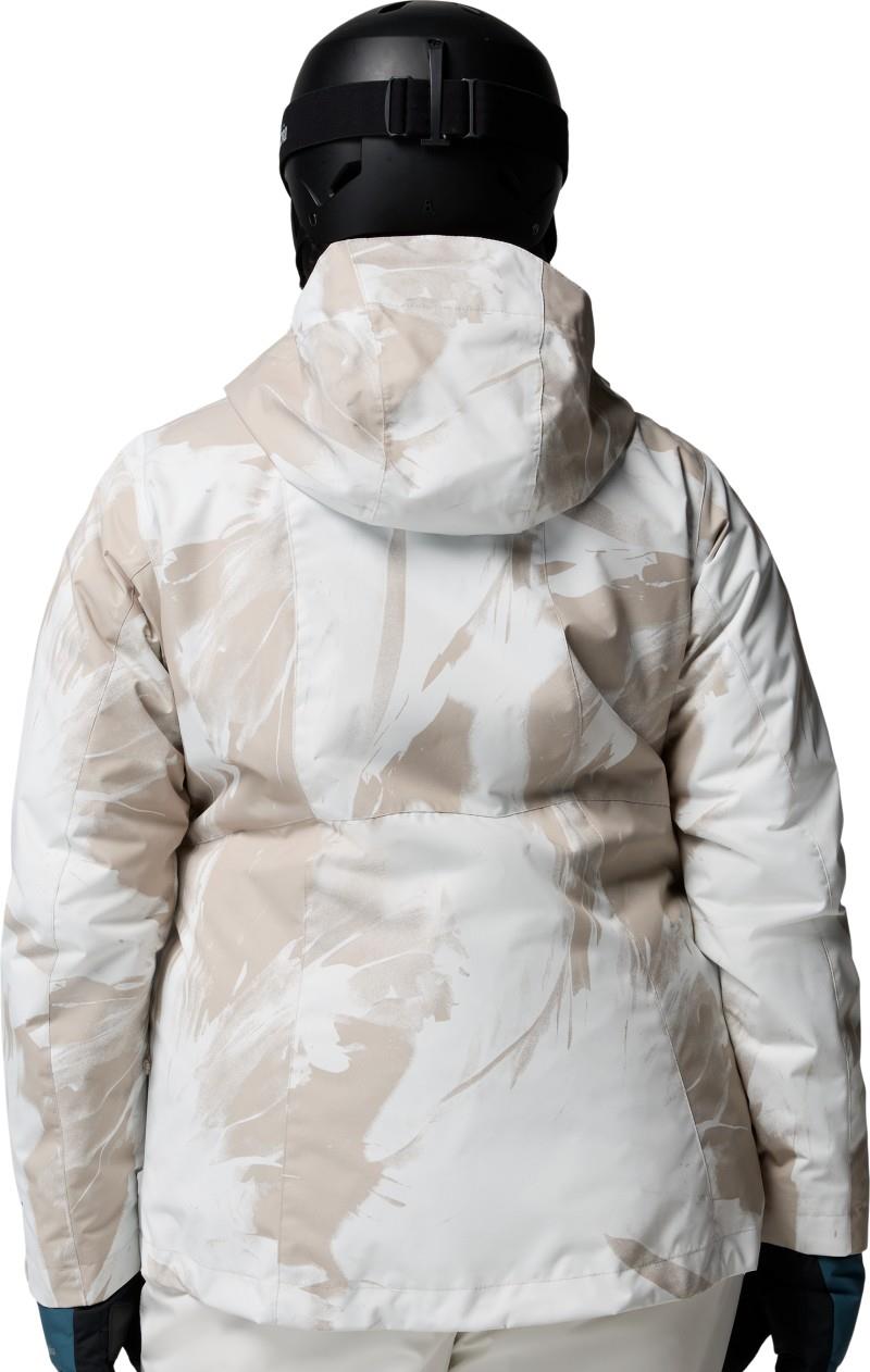 Whirlibird V Printed Interchange Jacket, Extended - Womens - dark stone snowflight 1