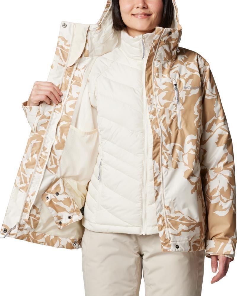 Whirlibird V Printed Interchange Jacket - Womens - canoe leafall print 1