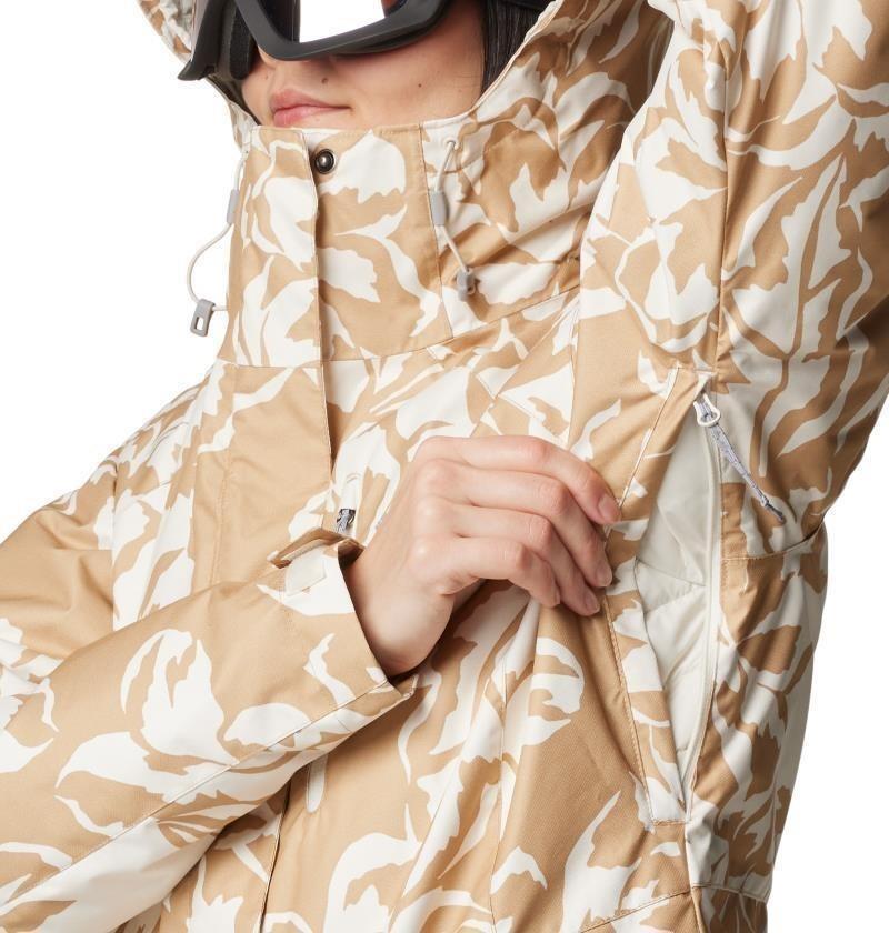 Whirlibird V Printed Interchange Jacket - Womens - canoe leafall print 1