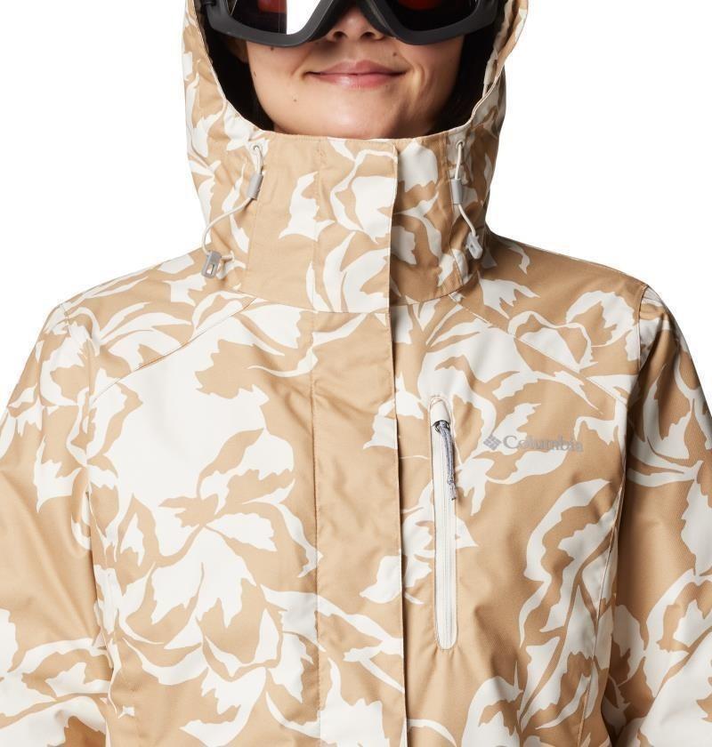 Whirlibird V Printed Interchange Jacket - Womens - canoe leafall print 1