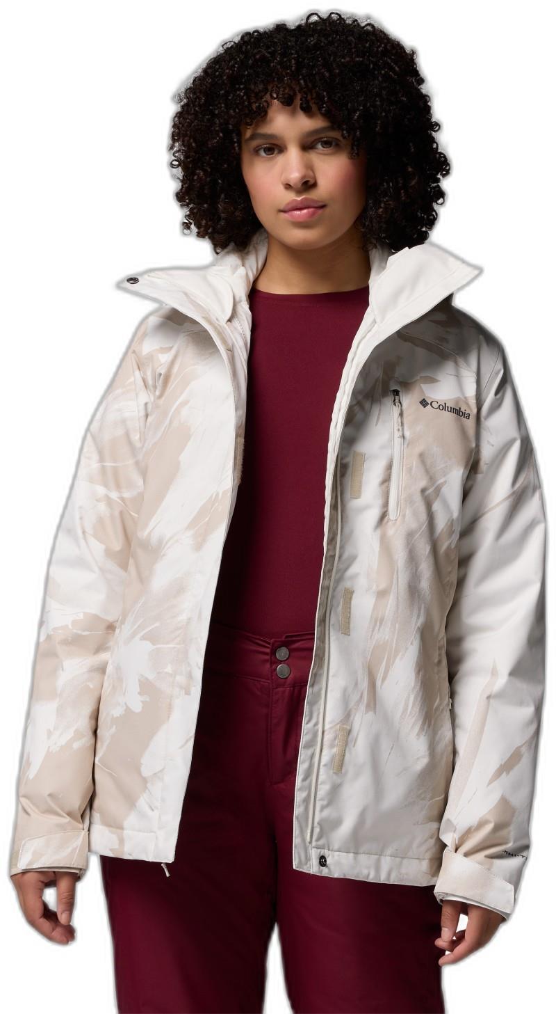 Whirlibird V Printed Interchange Jacket - Womens - dark stone snowflight 1