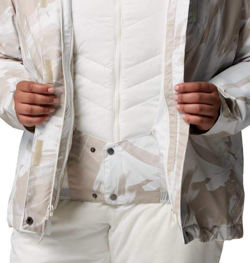Whirlibird V Printed Interchange Jacket - Womens - dark stone snowflight 1