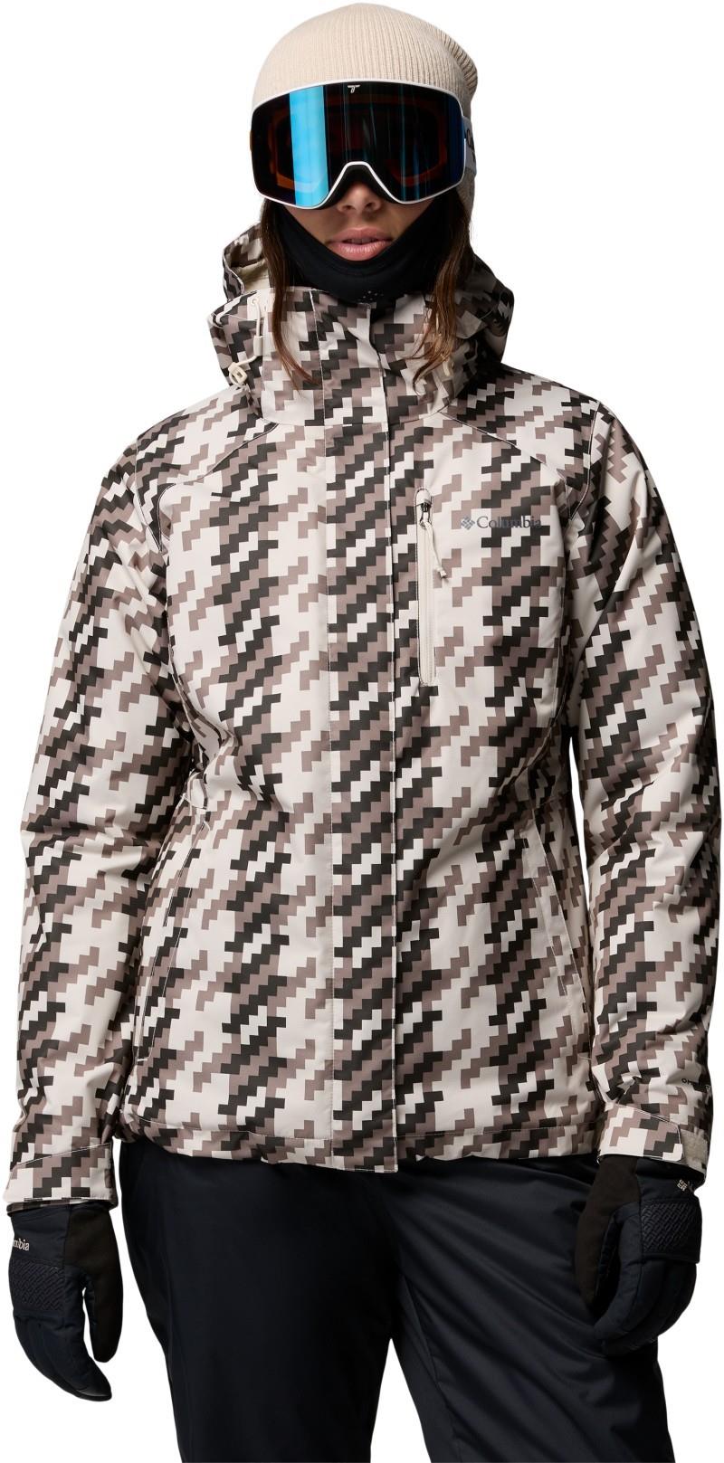 Whirlibird V Printed Interchange Jacket - Womens - dark stone twills 1