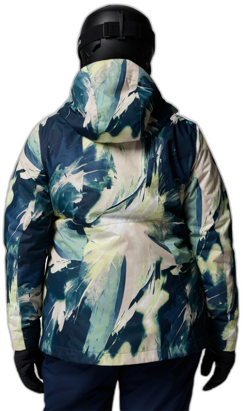 Whirlibird V Printed Interchange Jacket - Womens - everblue snowflight 1